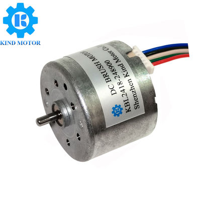 2mmシャフト エンコーダーが付いている低雑音の24mm bl2418 dc 6v 12v 14.4v 18v 24vの玉軸受のブラシレス モーター