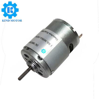 Pmdcは出力した2.3mmシャフトDc 5v 6v 12v 24v Rs Rcを360の365のカーボン ブラシ モーター二倍になる
