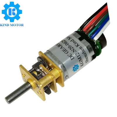 12mm N10 n20 n30 6v 12vのマイクロはエンコーダーが付いているgearmotorsにブラシをかける