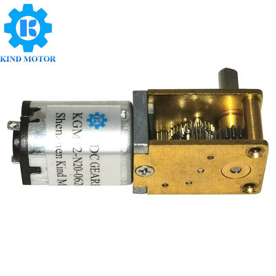小さいみみずギヤ モーター12v高いトルク10-6000rpm N30はブラシをかけた