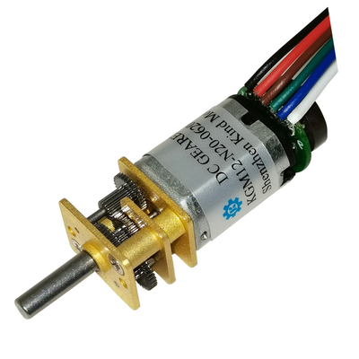 200rpm 12mmの延長シャフトとのN20変速機Dcモーター高いトルク