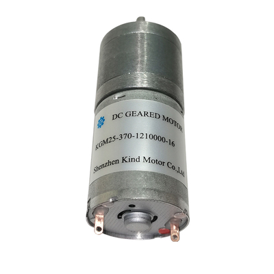 25x4mmの中央長いシャフトはちり止めギヤ モーター5000rpmにブラシをかけた