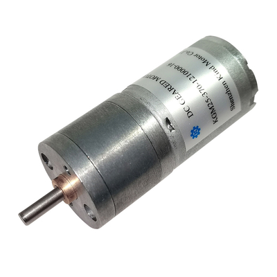 25x4mmの中央長いシャフトはちり止めギヤ モーター5000rpmにブラシをかけた