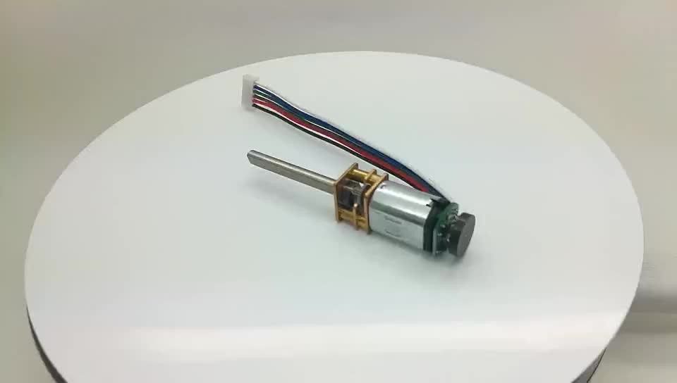 マイクロ高トルク 300rpm 3v 5v 6v 12v 12v 24v n20 DCシャフトギアモーター 12mmギアボックスとpprエンコーダー
