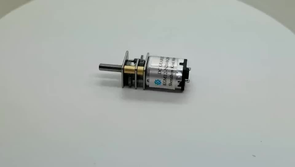 高品質低騒音 12mm n20 マイクロギアモーター 1.5v-24v メタルギアボックス