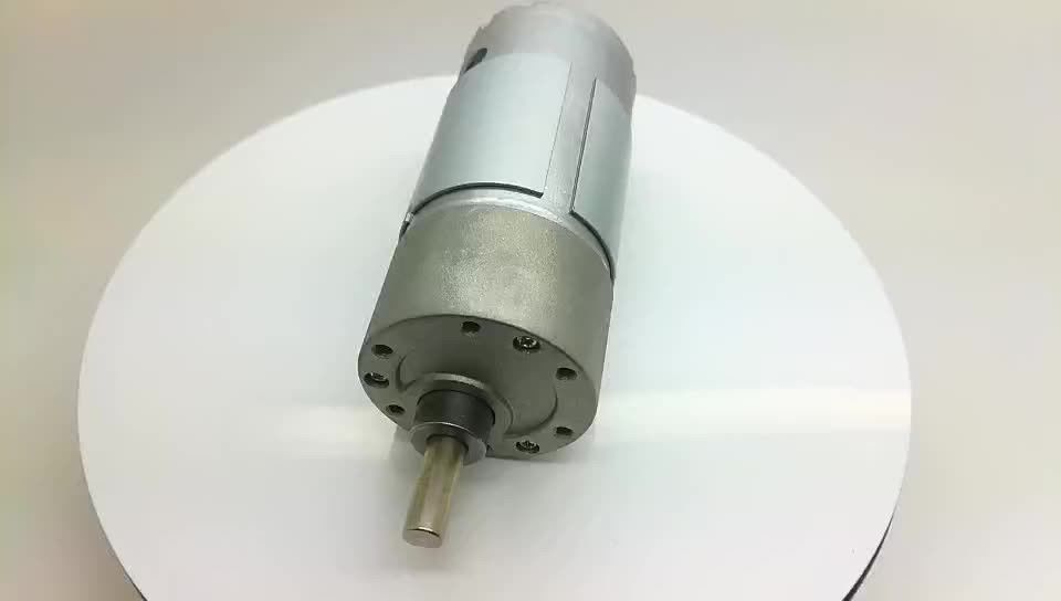 37mmギアボックス 6v 12v 60rpm 150rpm 175rpm DCギアモーター エクセンティックシャフト 高トルク