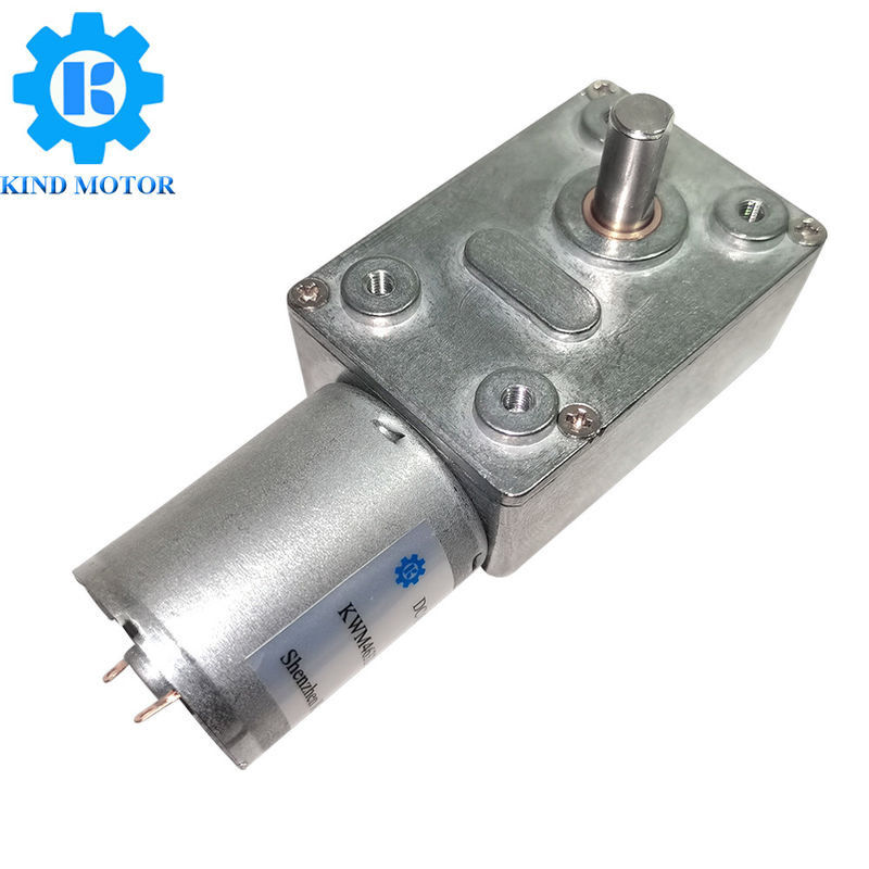 90減少の変速機が付いている程度12v Dcみみずギヤ モーター10.5A