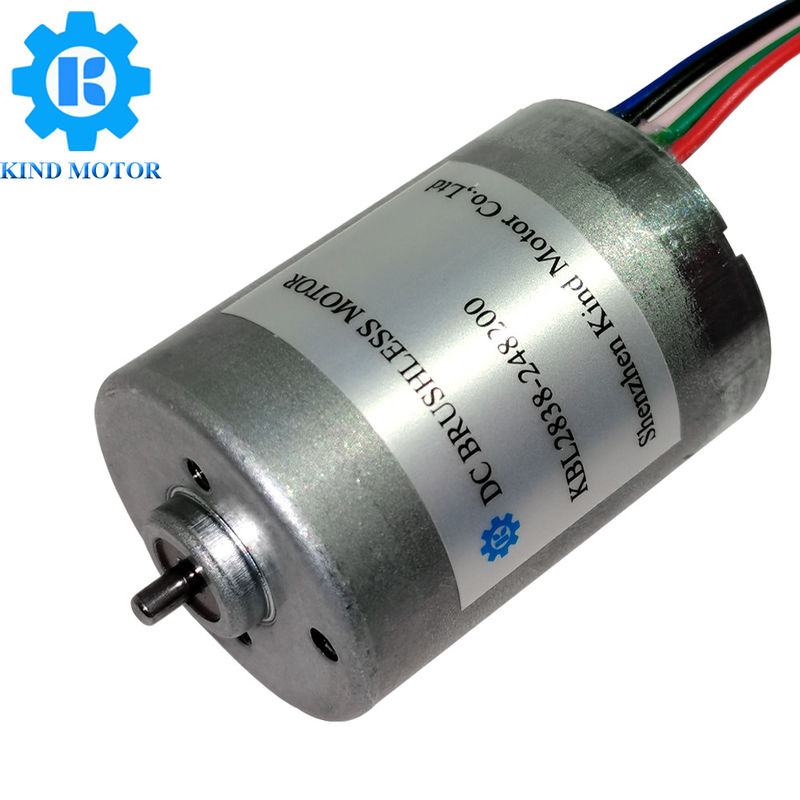 低雑音の28mmの直径bl2838 dc 6v 12v 14.4v 18v 24vの玉軸受ブラシレス モーター工場