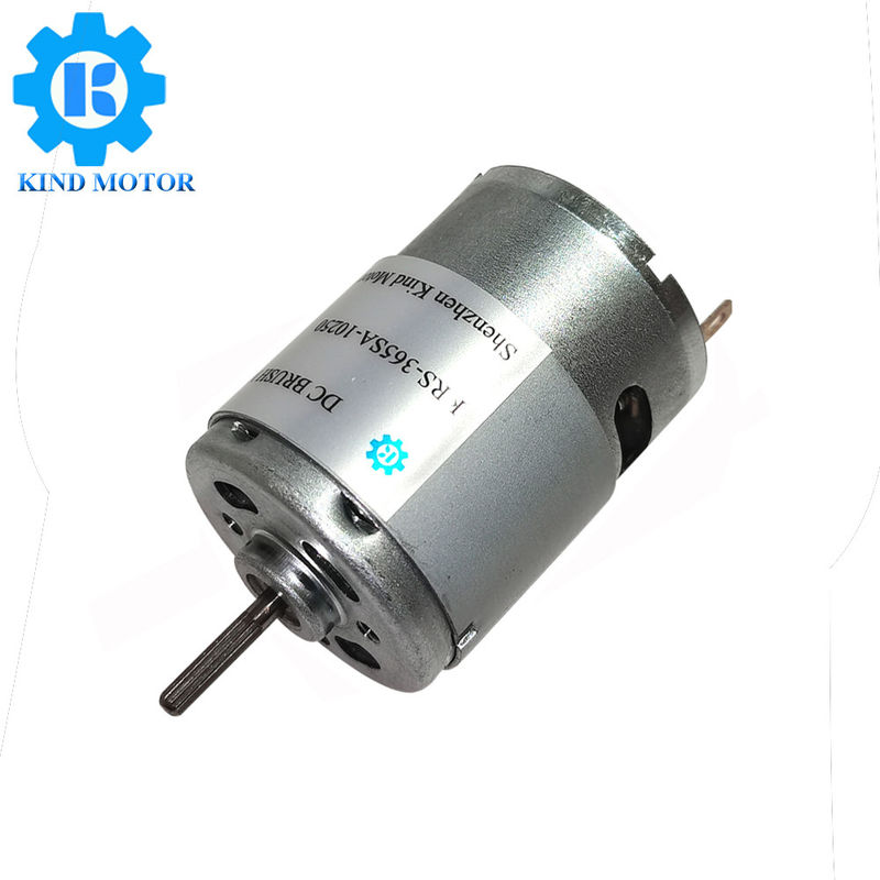 Pmdcは出力した2.3mmシャフトDc 5v 6v 12v 24v Rs Rcを360の365のカーボン ブラシ モーター二倍になる