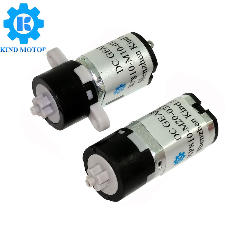 10mmの惑星のプラスチック変速機が付いているdc 3v 3.3v 3.6v 6v M10 M20 M30のブラシ モーター